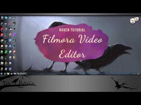 filmora video editor tutorial
